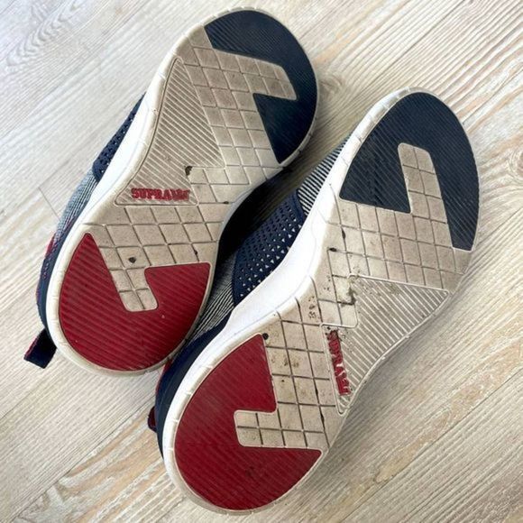 𝅺Supra Scissor Sneaker | Blue/Red Size‎ 6 - Picture 9 of 9